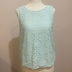 Forever 21 Laced Sleeveless Top